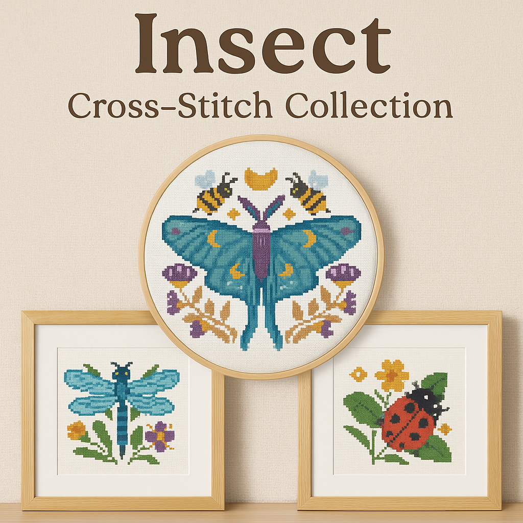 Insect Cross Stitch Wonders