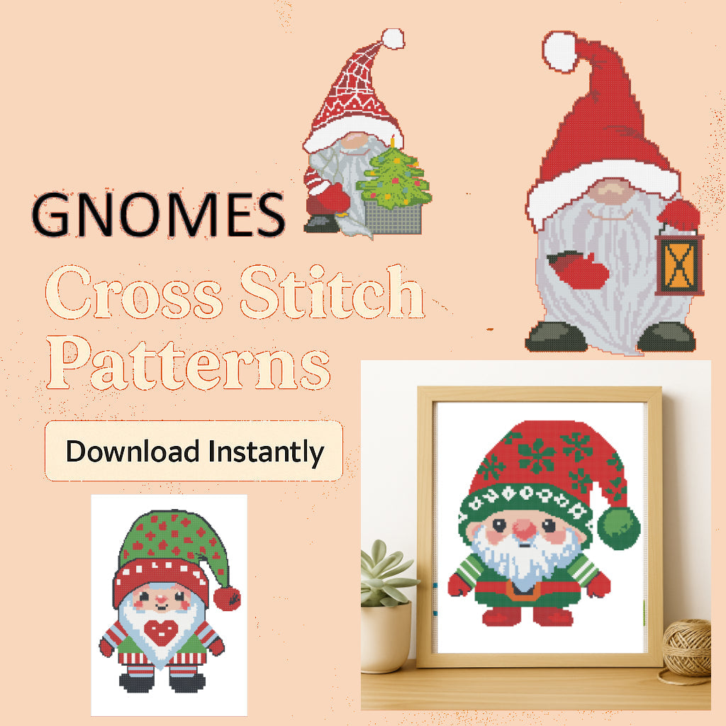 Holiday Gnomes – Premium PDF Patterns