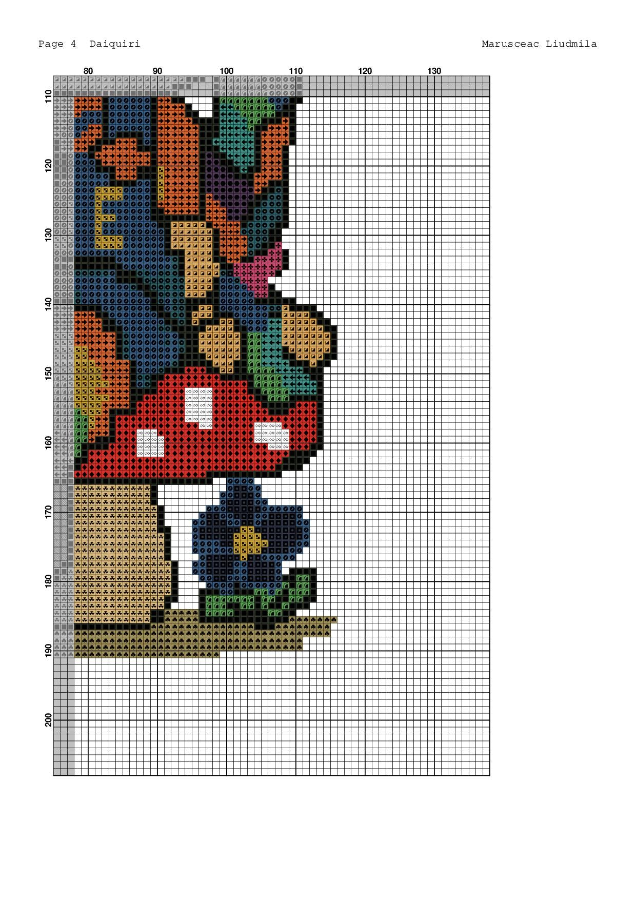 🌈 Hippie Gnome Cross Stitch Pattern | Rainbow Peace Gnome with Dandelion