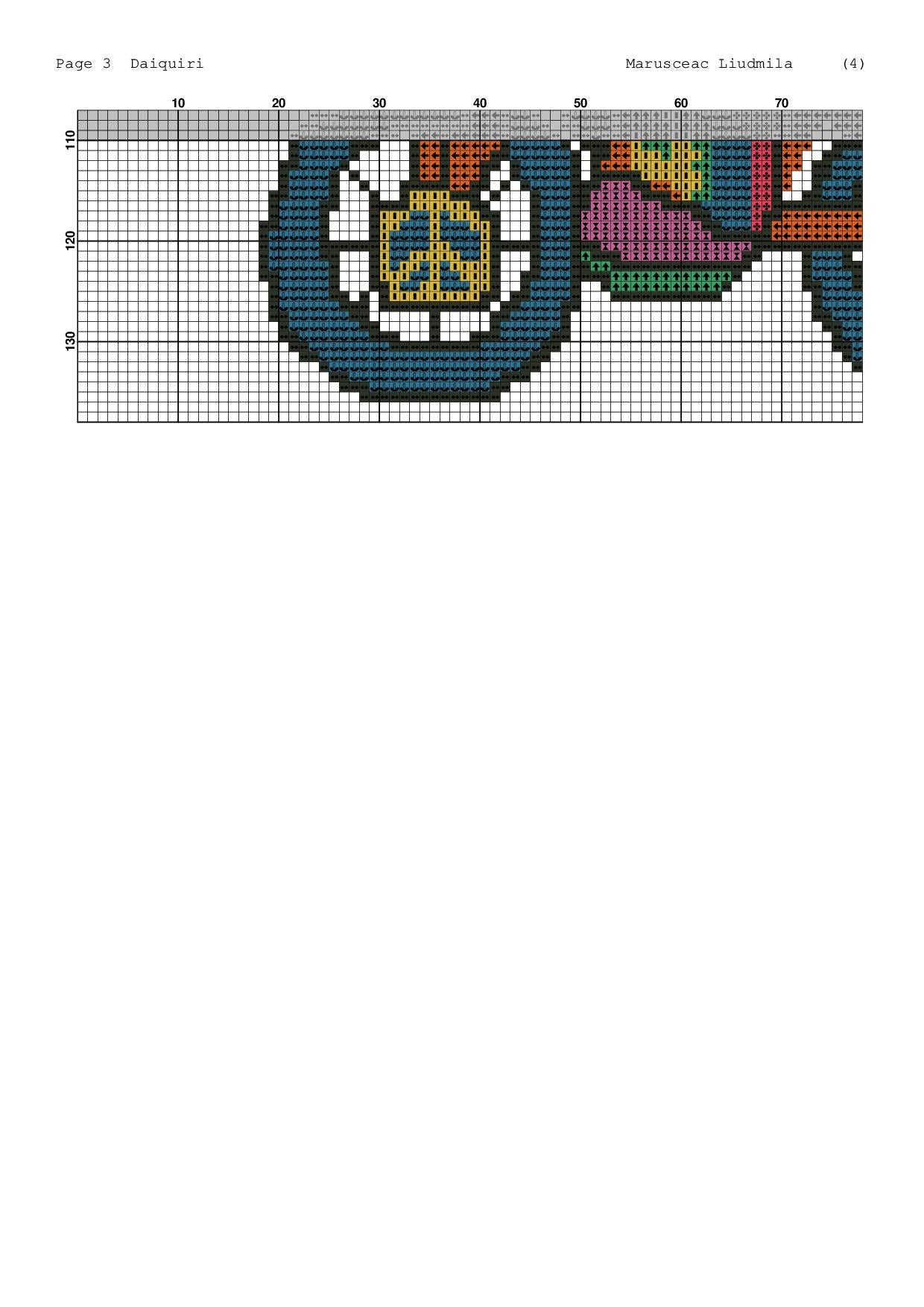 Hippie Bicycle Cross Stitch Pattern – Rainbow Peace & Love Embroidery PDF