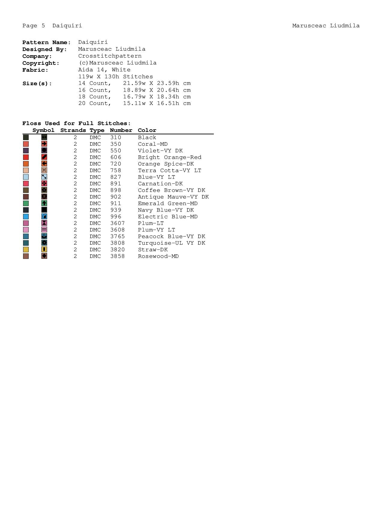 Hippie Bicycle Cross Stitch Pattern – Rainbow Peace & Love Embroidery PDF