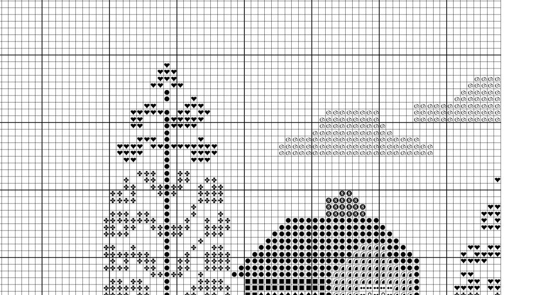 Autumn Village Cross Stitch Pattern – Fall Sampler PDF, Cozy Houses & Trees, Instant Download