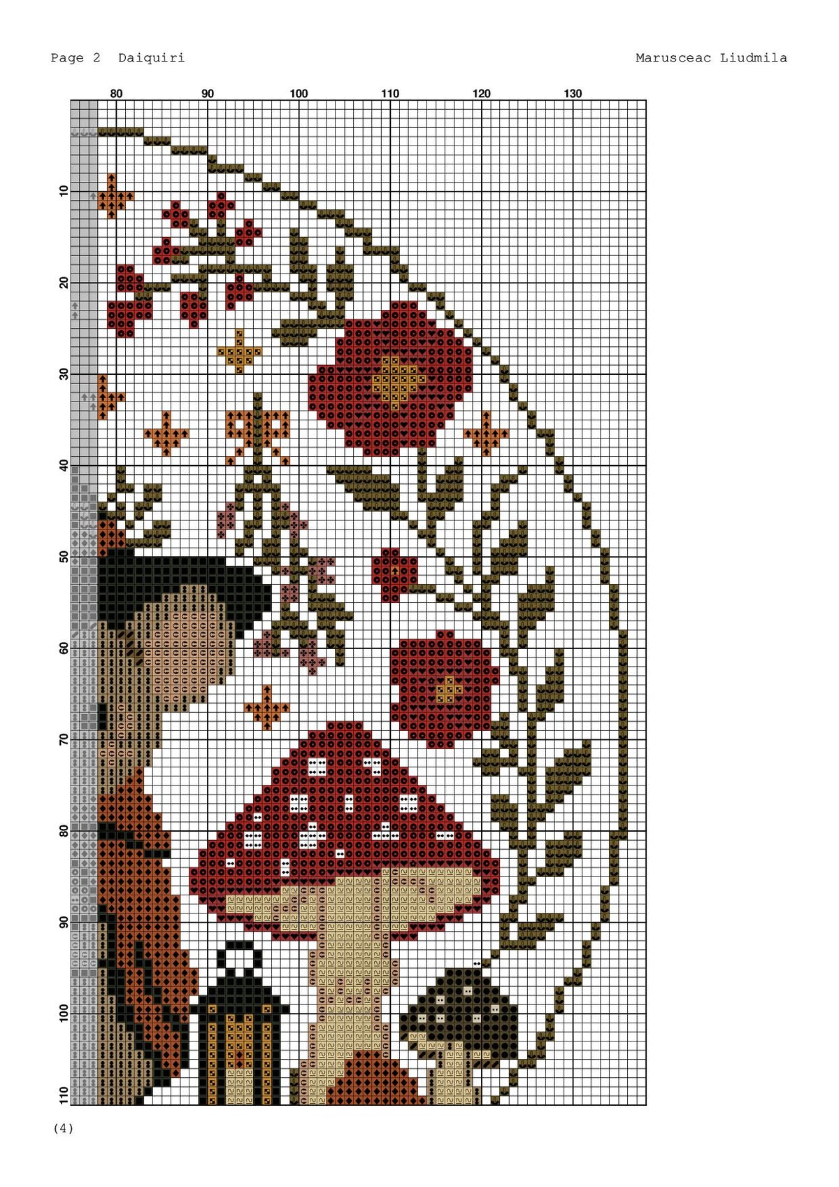 Witch Mouse Cross Stitch Pattern PDF | Halloween Embroidery