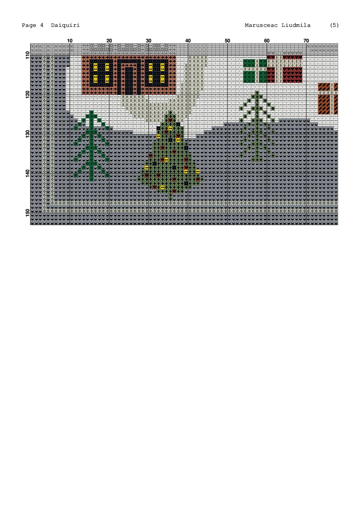 Winter Village Cross Stitch Pattern